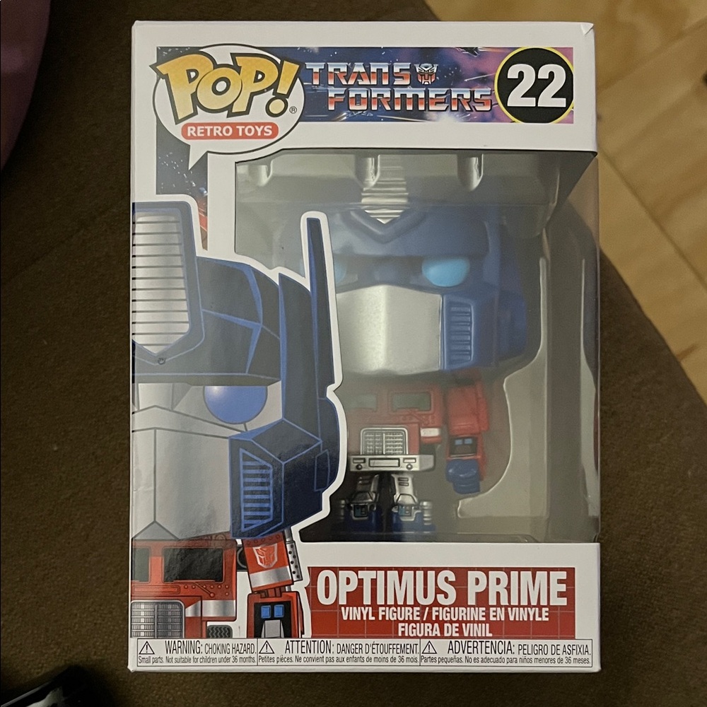 Funko Pop! Transformers Optimus Prime Figure - Blue and Red